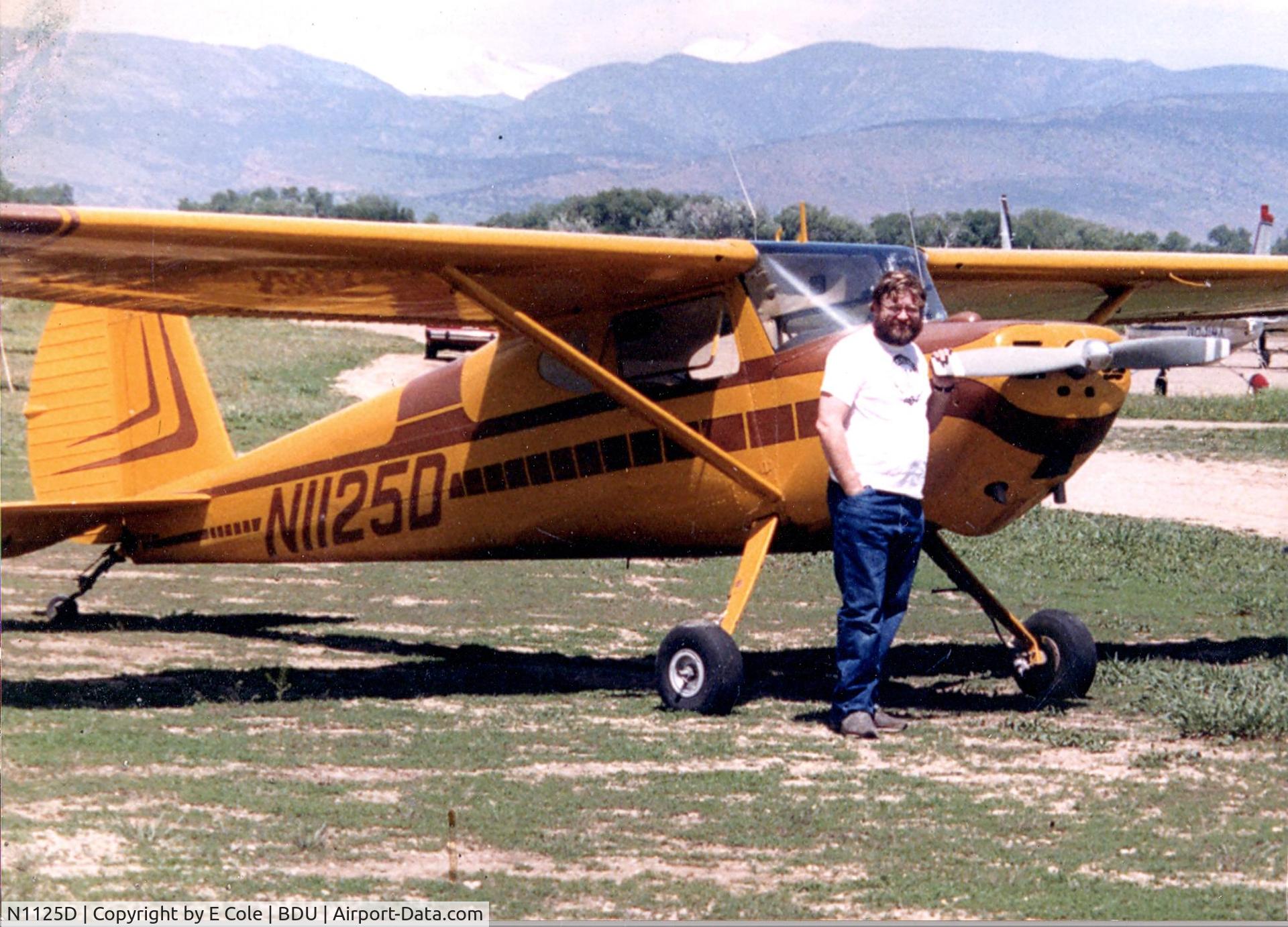 N1125D, 1951 Cessna 140A C/N 15689, Circa 1987 photo