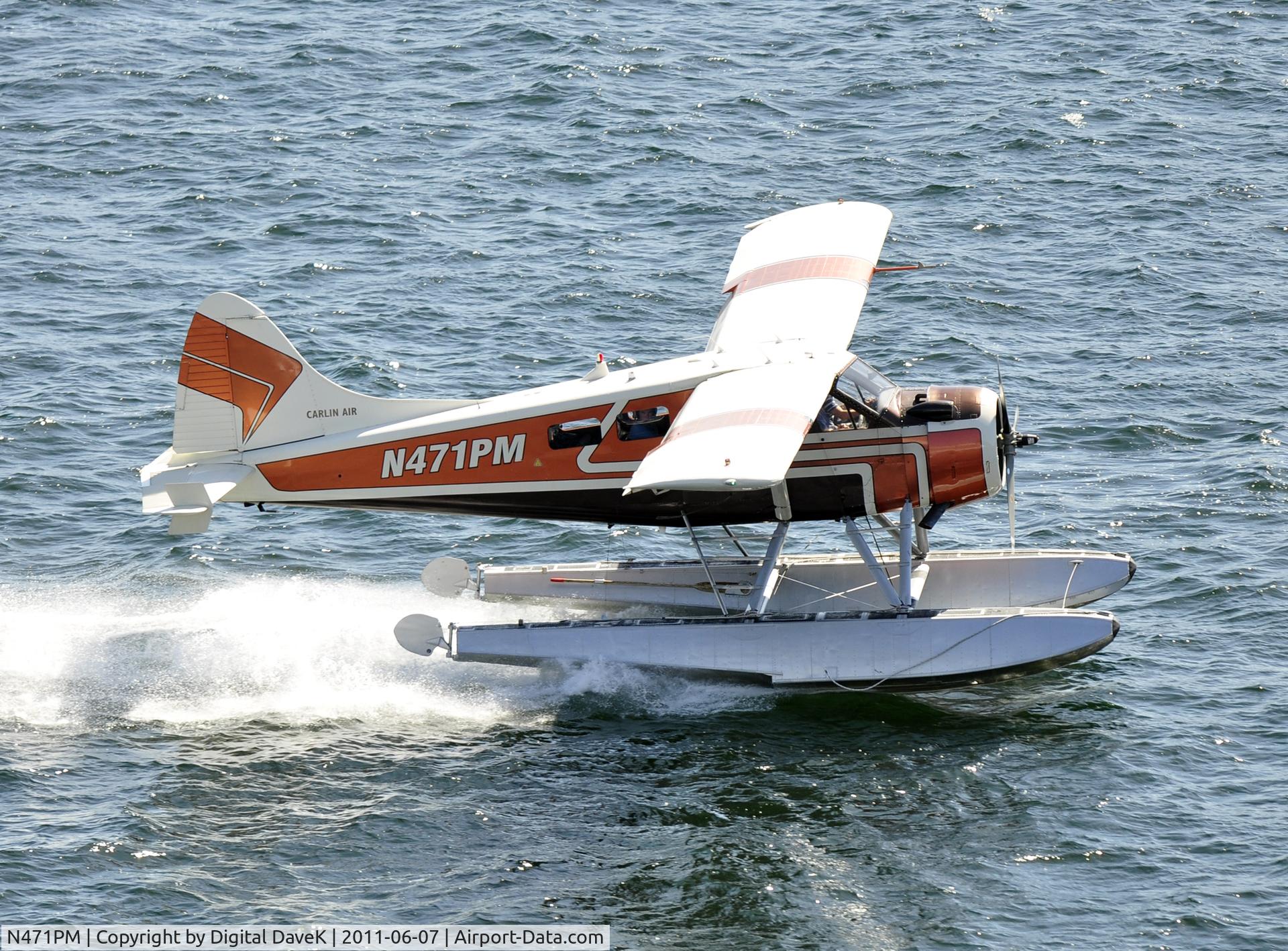 N471PM, De Havilland Canada U-6A Beaver C/N 1366/1914 (58-2034), At Ketchican