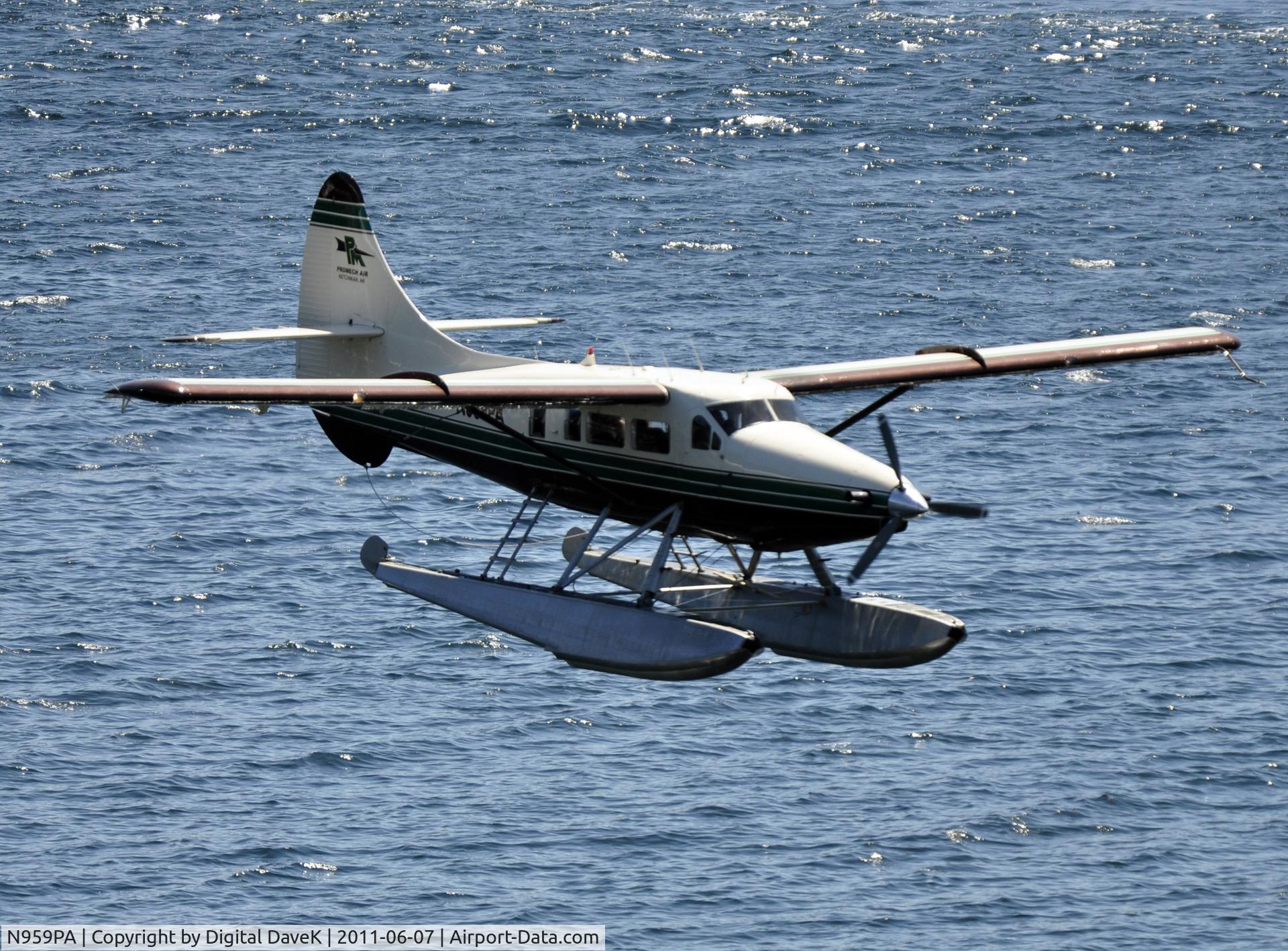 N959PA, 1956 De Havilland Canada DHC-3 Turbo Otter Otter C/N 159, At Ketchican