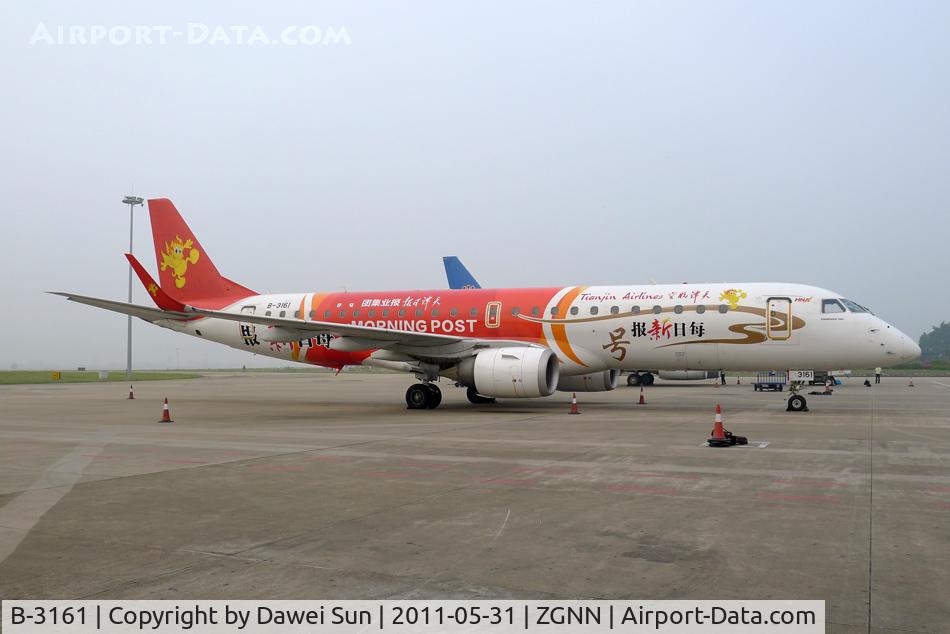 B-3161, 2009 Embraer 190LR (ERJ-190-100LR) C/N 19000328, EMB 190