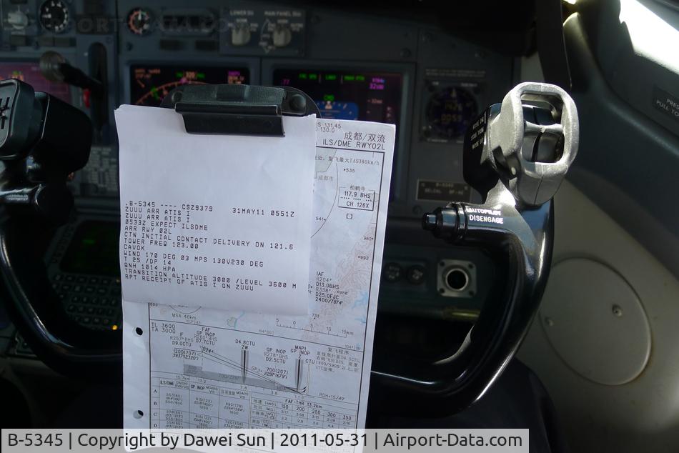 B-5345, 2007 Boeing 737-86N C/N 35215, B-5345