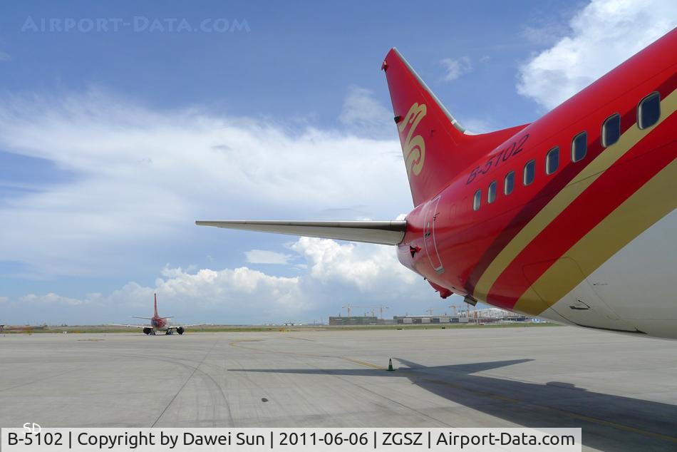 B-5102, 2005 Boeing 737-97L C/N 33644, shenzhen air