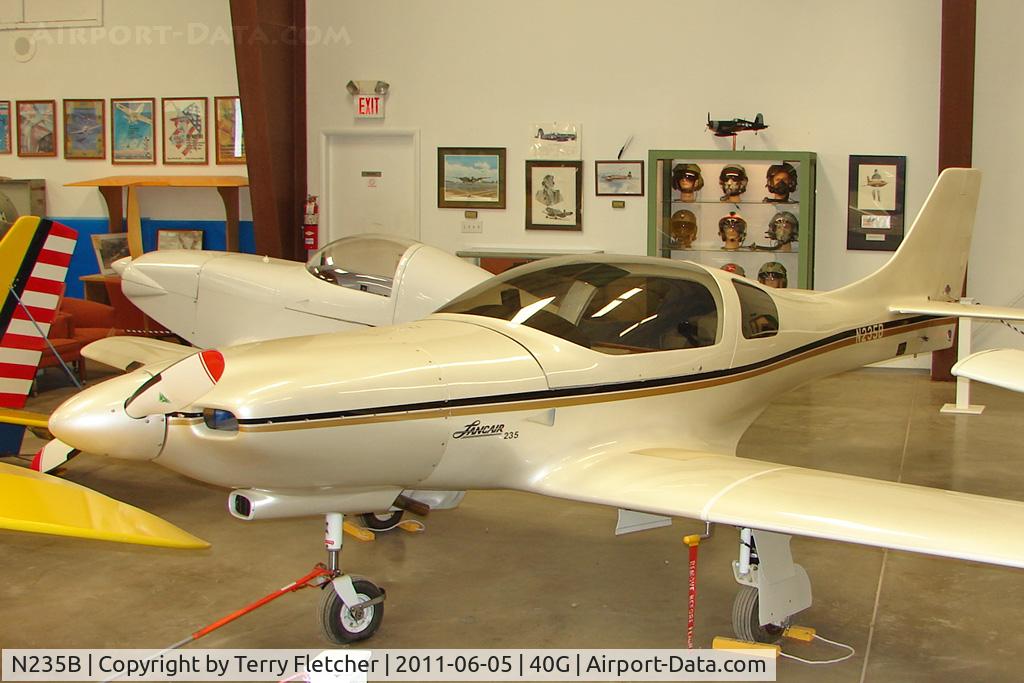 N235B, 1989 Lancair 235 C/N 39, 1989 Schorpp Herbert G LANCAIR 235, c/n: 39  displayed at Planes of Fame , Valle AZ