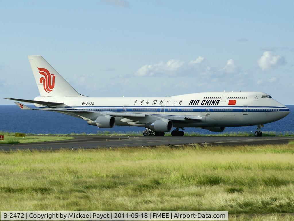 B-2472, 2000 Boeing 747-4J6 C/N 30158, VIP flight
