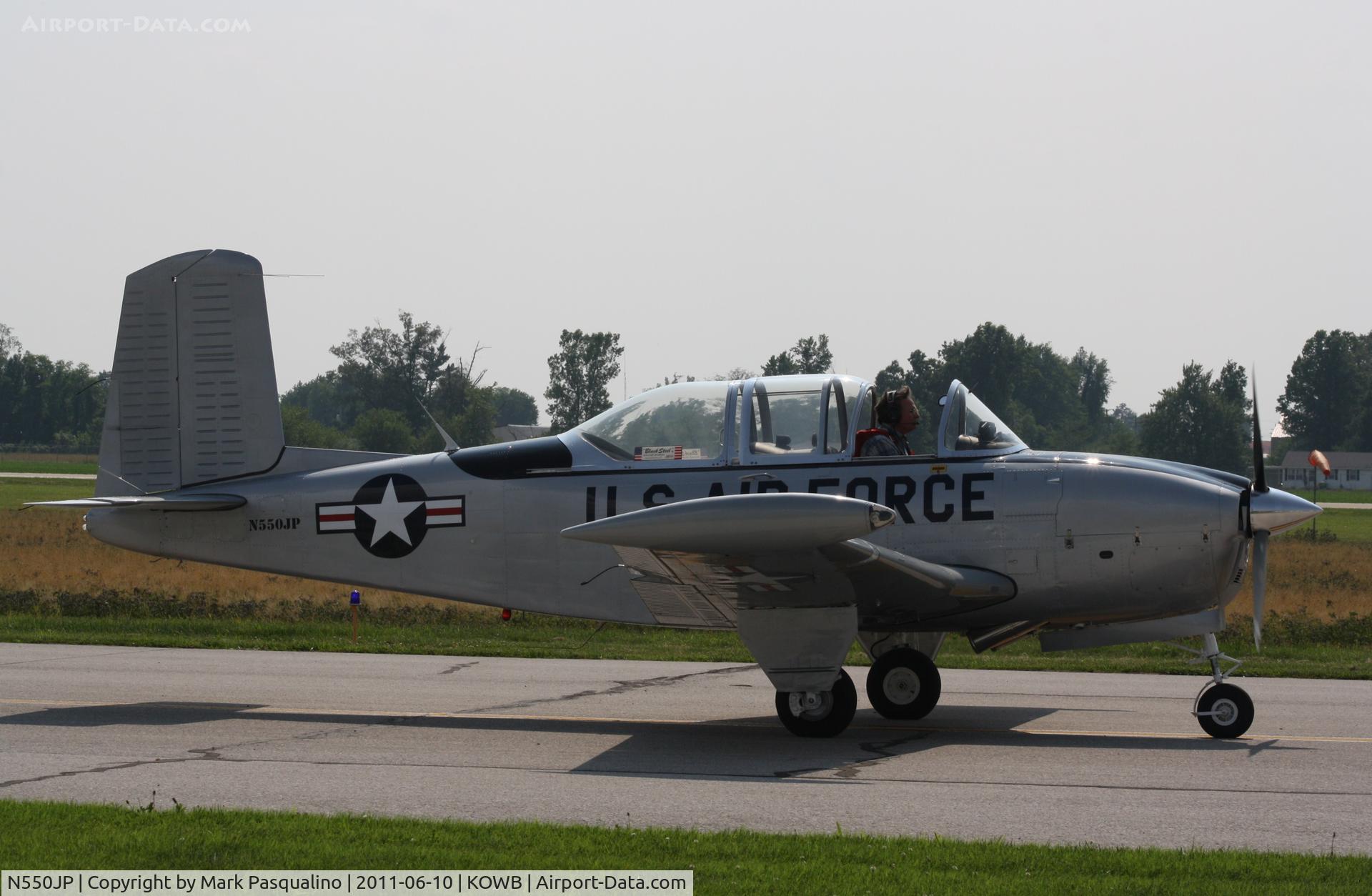 N550JP, Beech T-34A (A45) Mentor Mentor C/N G-128, Beech T-34A