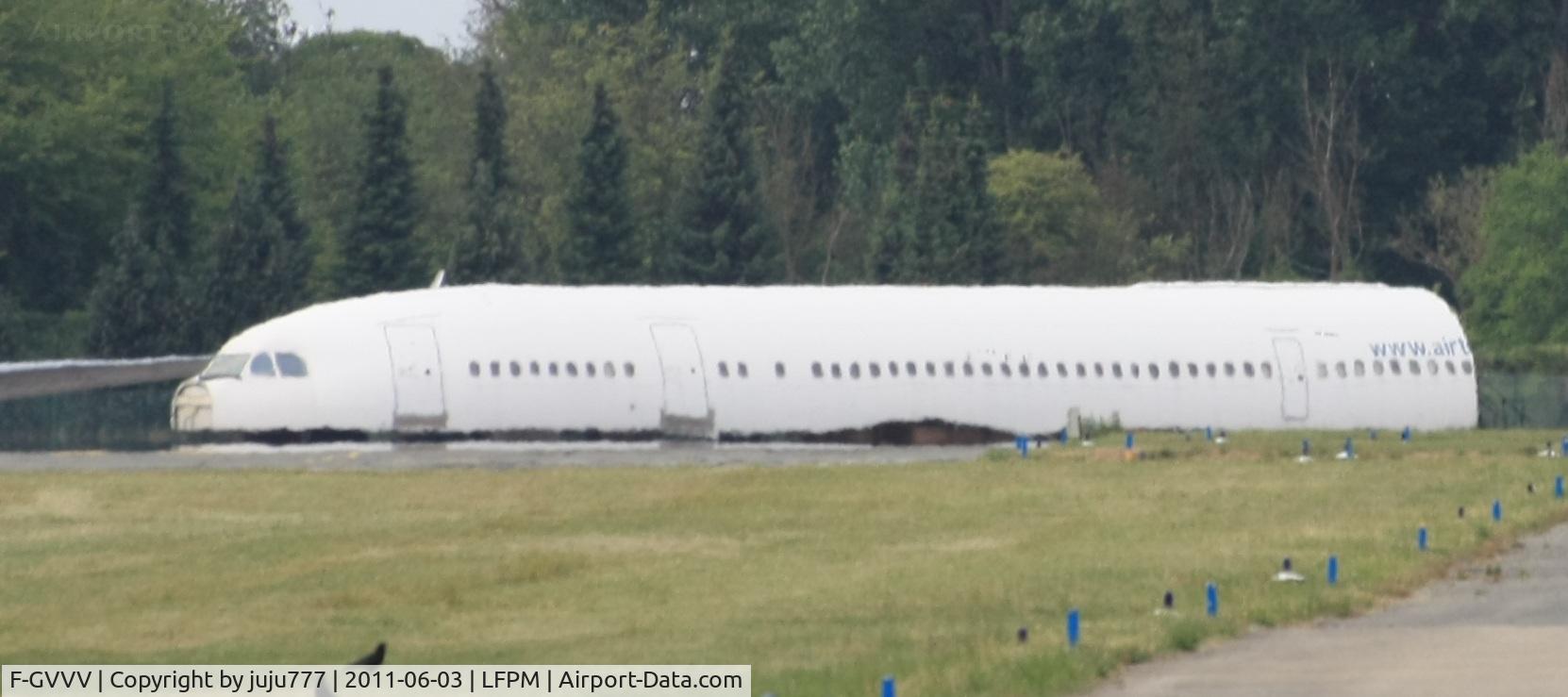 F-GVVV, 1979 Airbus A300B4-103 C/N 069, on preservation at Melun-Villaroche for Movie