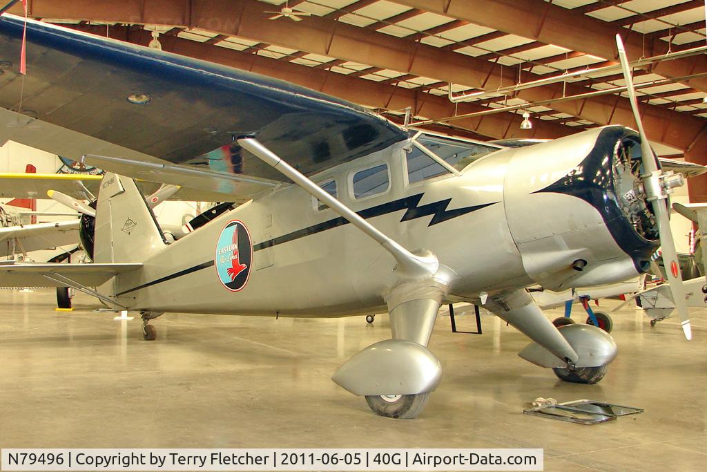 N79496, 1943 Stinson V77 Reliant C/N 77-131, 1943 Stinson V77, c/n: 77-131 displayed at Planes of Fame , VALLE , AZ