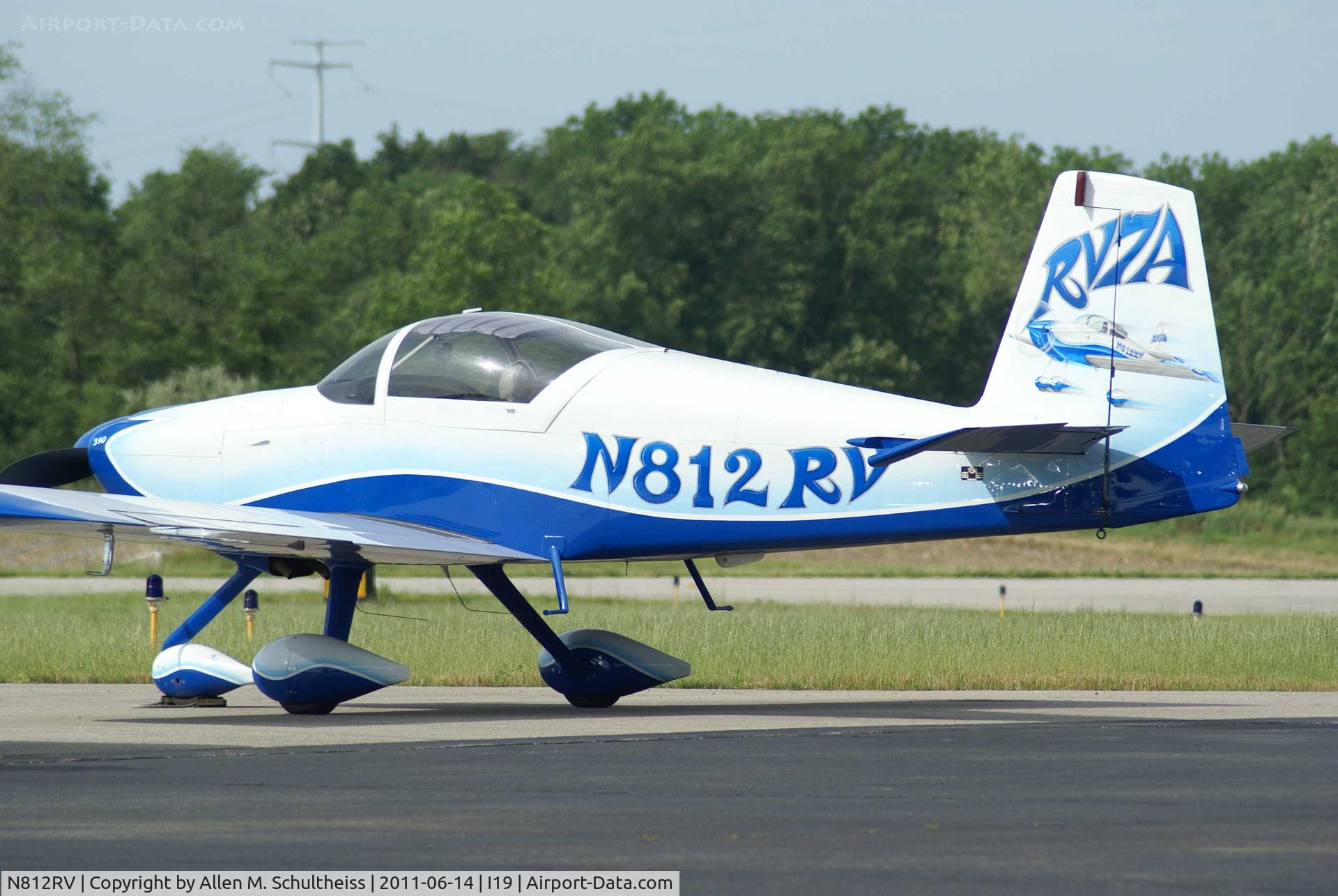 N812RV, 2008 Vans RV-7A C/N 7575, RV7A