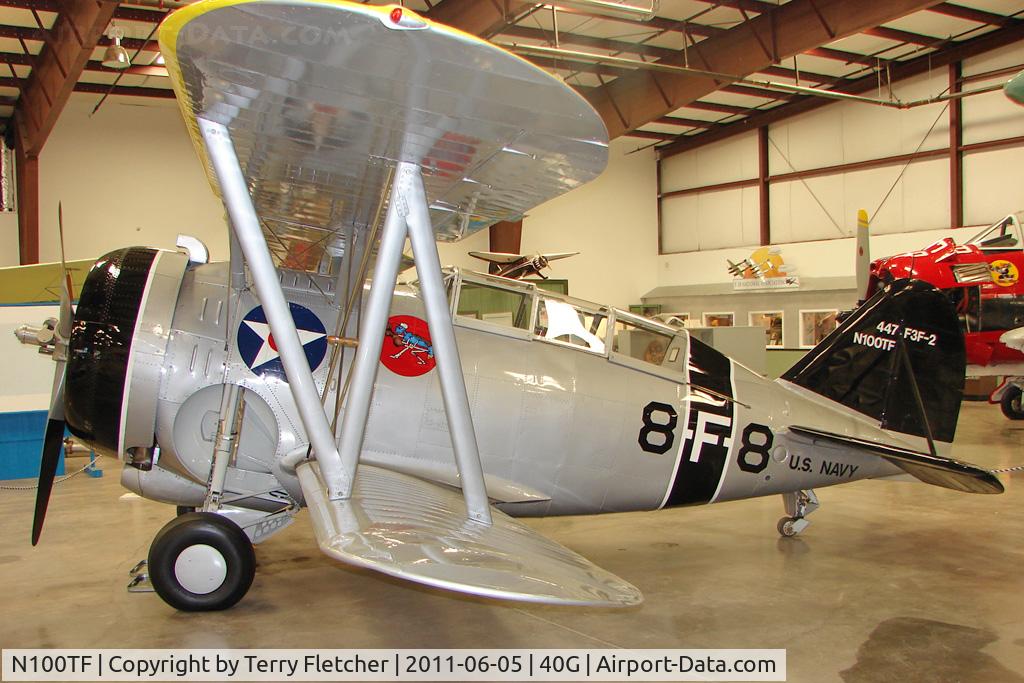 N100TF, Grumman G-32A C/N 447, Grumman G-32A, c/n: 447 at Planes of Fame Museum , VALLE , AZ