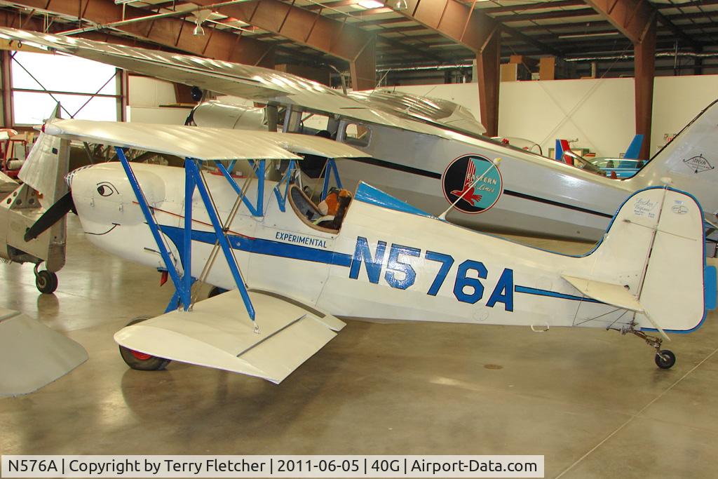 N576A, 1964 Bretthauer Lewann Biplane DD-1 C/N 1, 1964 Bretthauer LEWANN BIPLANE DD-1, c/n: 1 at Planes of Fame Museum , VALLE , AZ