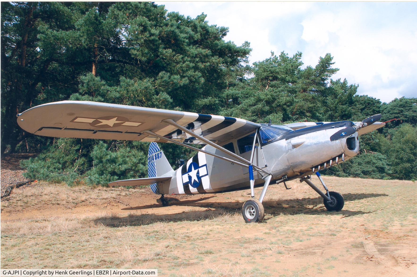 G-AJPI, 1943 Fairchild UC-61A Argus II (24W-41A ) C/N 851, Zoersel- Malle Summer Show Summer 2008