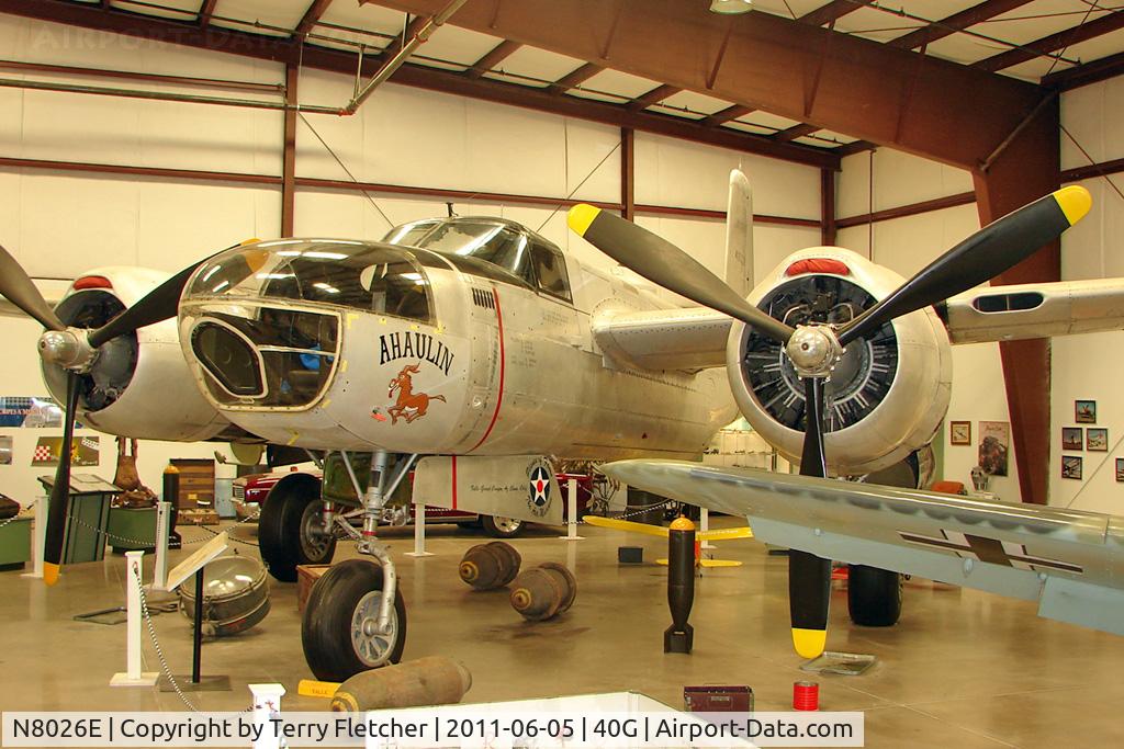 N8026E, 1944 Douglas RB-26C Invader C/N 28602, 1944 Douglas RB-26C, c/n: 44-35323 at Planes of Fame , VALLE AZ