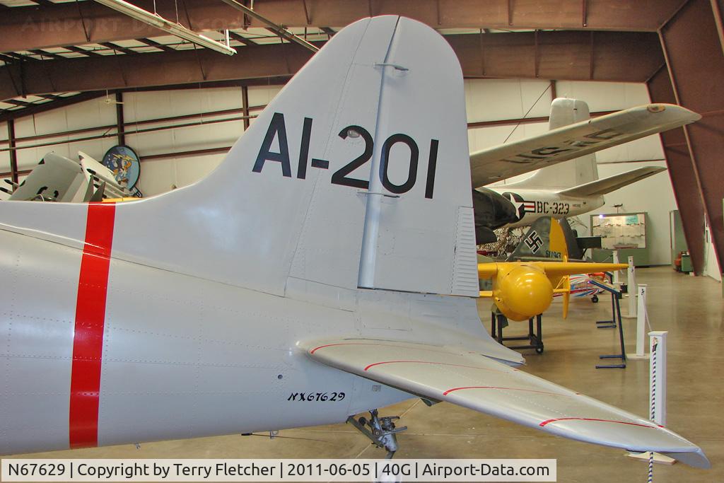 N67629, 1942 Convair BT-15 VAL C/N 11513, 1942 Convair BT-15, c/n: 11513 at planes of Fame Museum , Valle , AZ