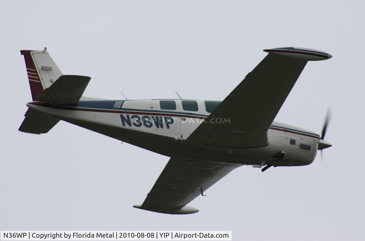 N36WP, 1979 Beech A36 Bonanza 36 C/N EA-13, Beech A36