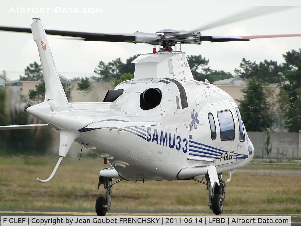 F-GLEF, 1998 Agusta A-109E Power C/N 11027, SAMU 33