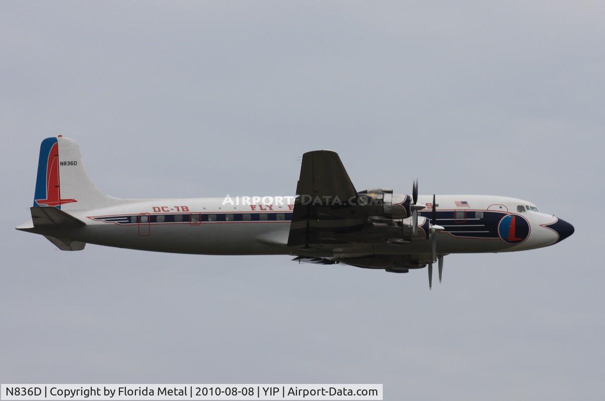 N836D, 1957 Douglas DC-7B C/N 45345, Eastern DC-7B