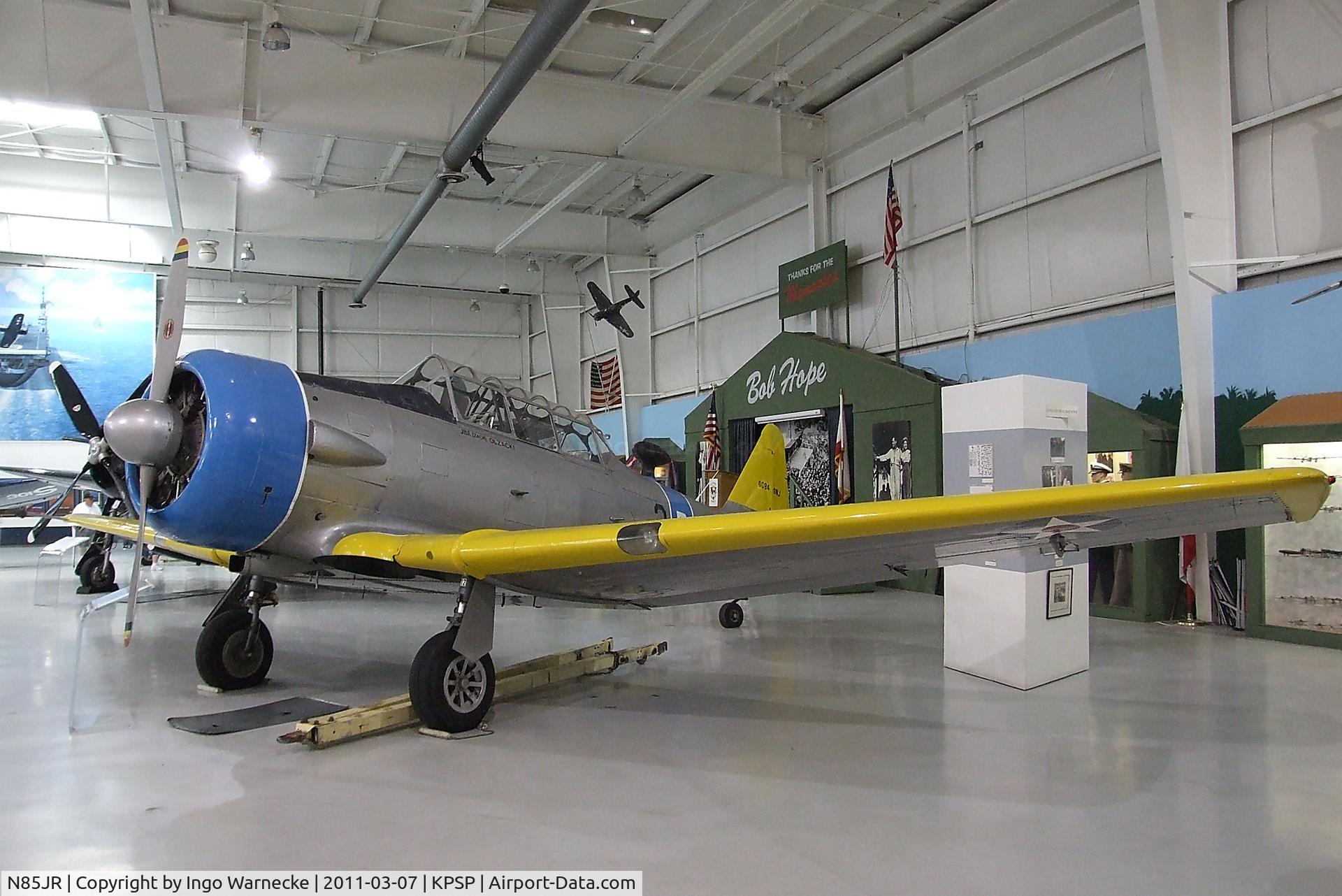 N85JR, 1958 North American AT-6G Texan C/N 168-526 (49-3402), North American AT-6G Texan at the Palm Springs Air Museum, Palm Springs CA