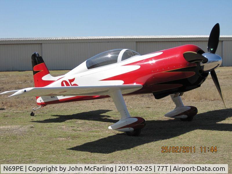 N69PE, New Century Aerosport RADIAL ROCKET C/N 112, Photo taken just after being painted by Airborne Kustomz