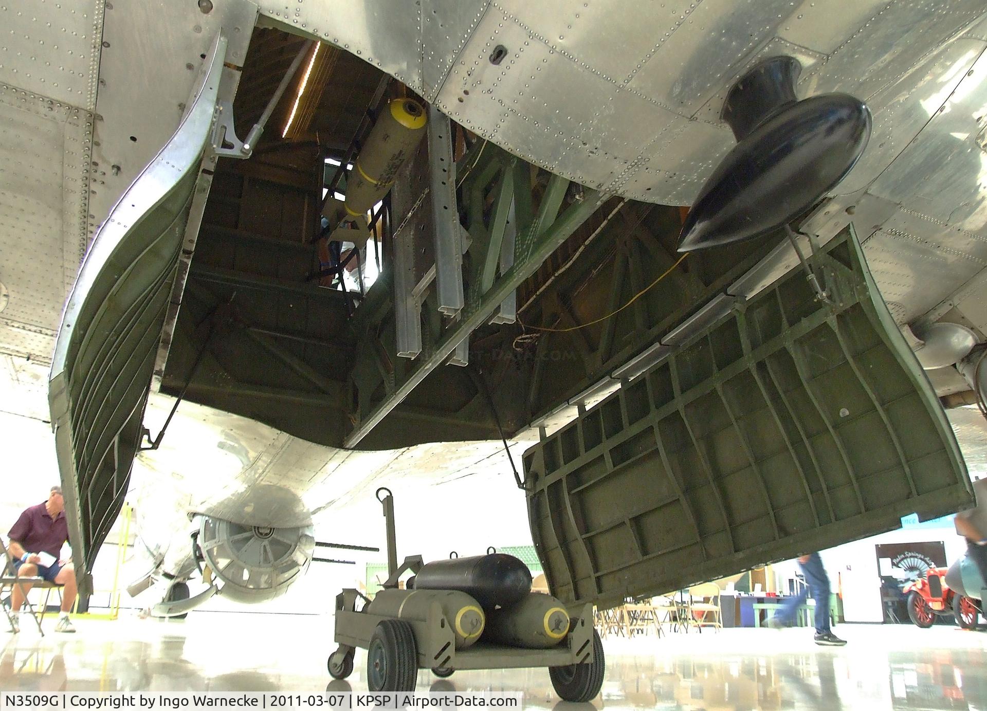 N3509G, 1944 Boeing B-17G Flying Fortress C/N Not found 44-85778, Boeing B-17G Flying Fortress at the Palm Springs Air Museum, Palm Springs CA
