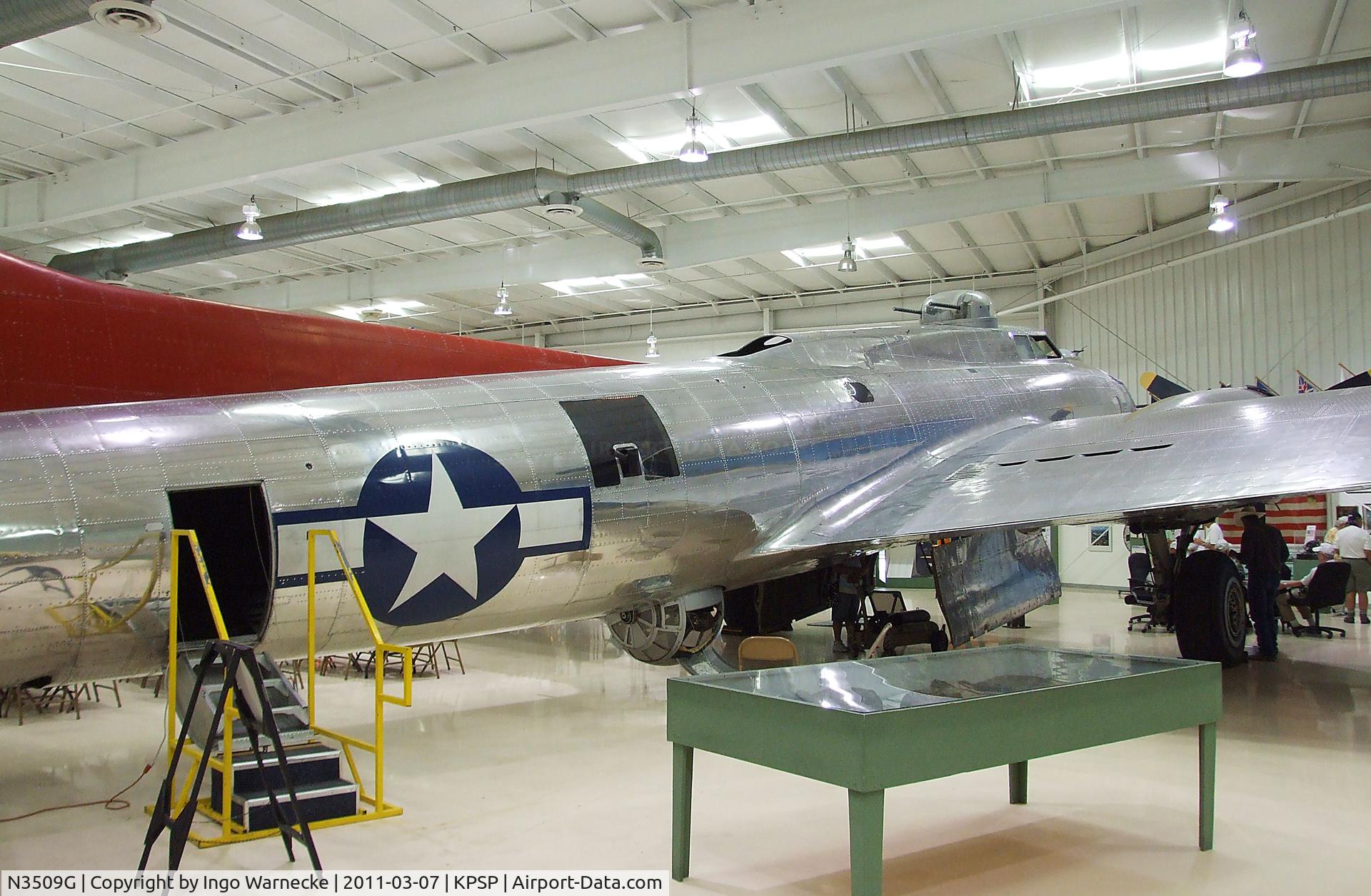 N3509G, 1944 Boeing B-17G Flying Fortress C/N Not found 44-85778, Boeing B-17G Flying Fortress at the Palm Springs Air Museum, Palm Springs CA