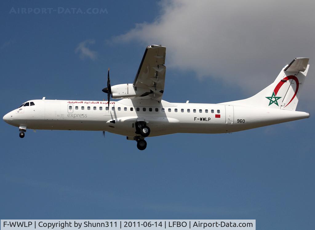 F-WWLP, 2011 ATR 72-600 (72-212A) C/N 960, C/n 960 - Second ATR72-600 for RAM Express...