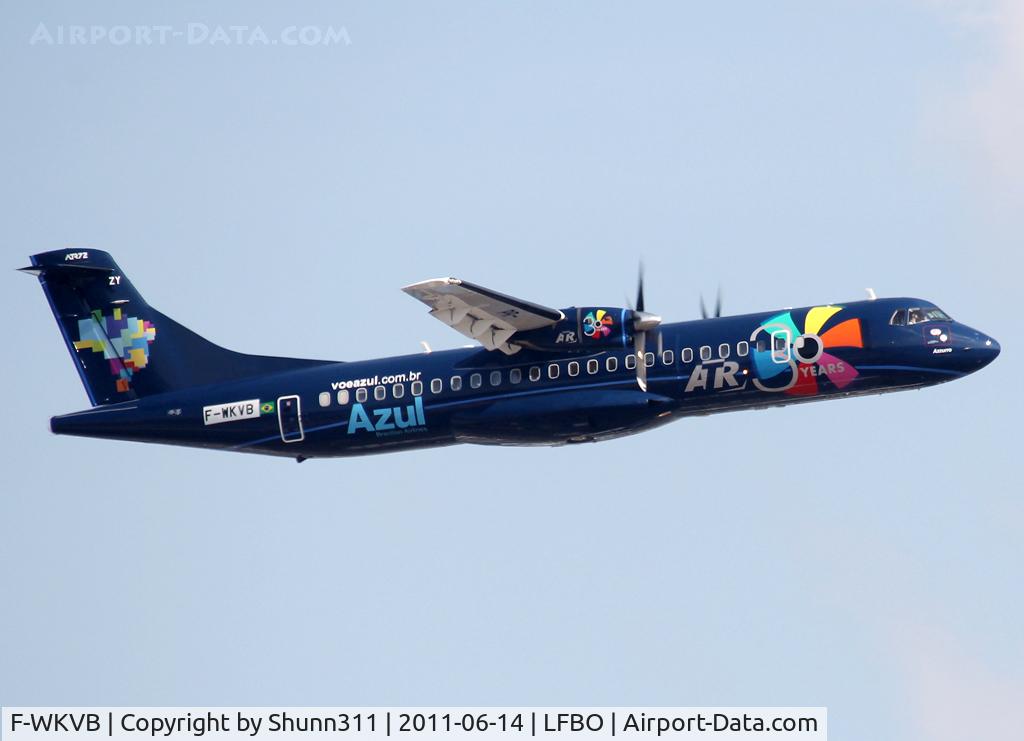 F-WKVB, 1993 ATR 72-202 C/N 365, C/n 365 - To be PR-AZY - Special 30th ATR anniversary c/s
