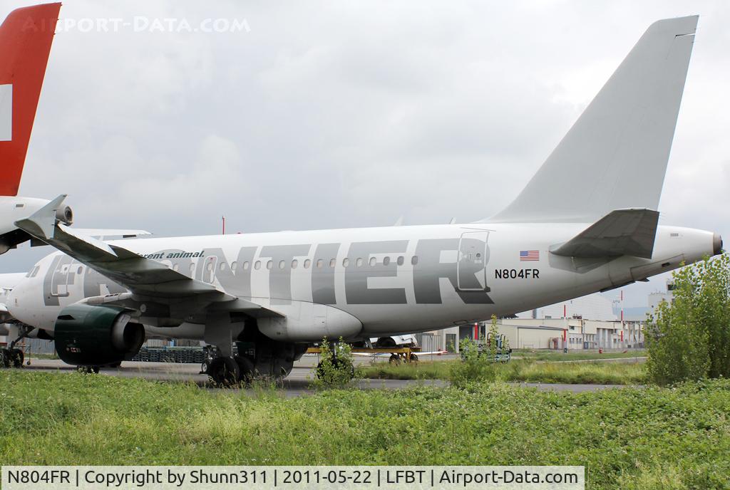 N804FR, 2003 Airbus A318-111 C/N 2051, Stored...