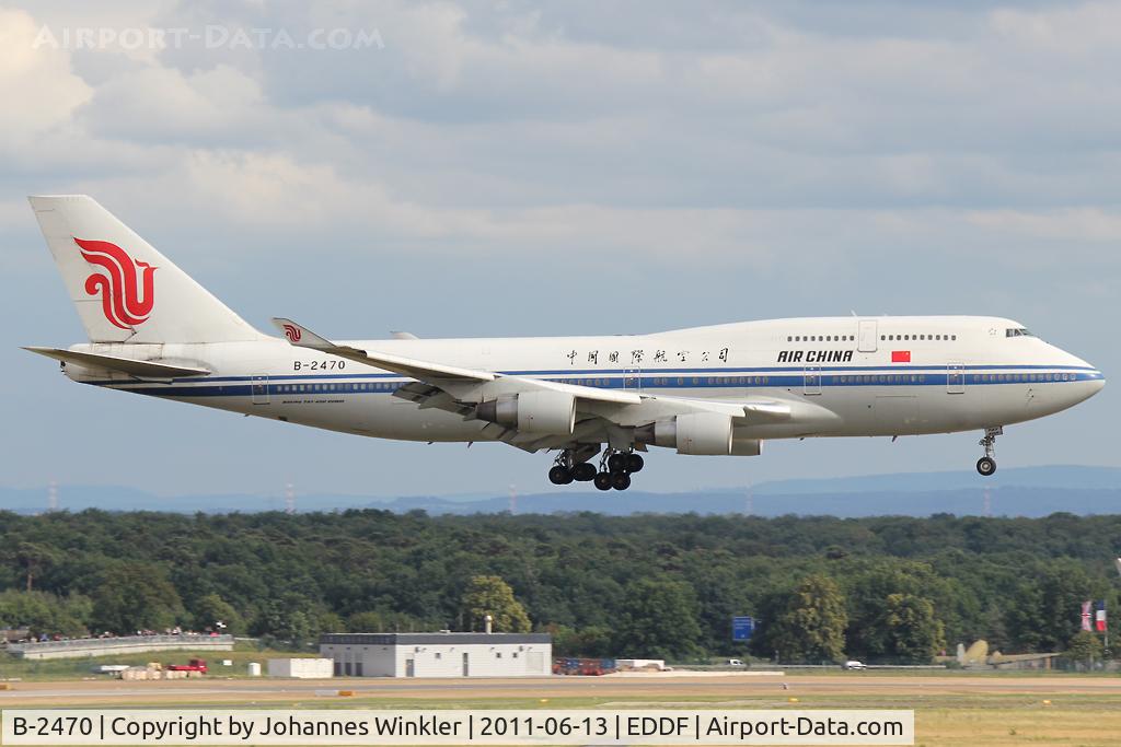 B-2470, 1998 Boeing 747-4J6M C/N 29070, Air China B744