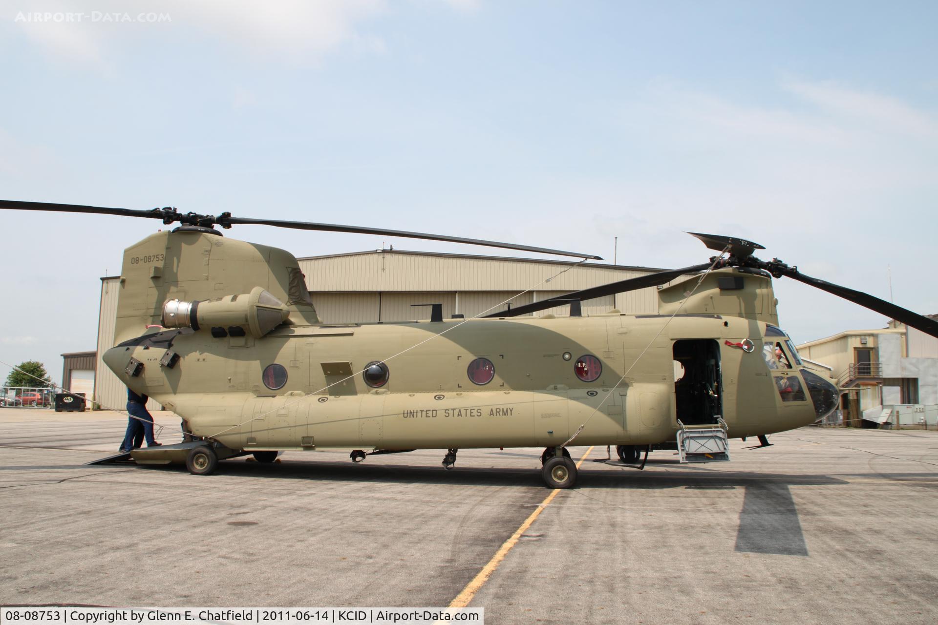 08-08753, 2011 Boeing CH-47F Chinook C/N M8753, On the Rockwell-Collins Ramp