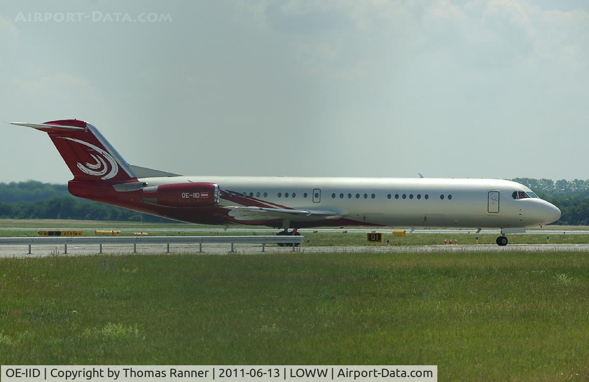 OE-IID, 1991 Fokker 100 (F-28-0100) C/N 11368, Fokker 100