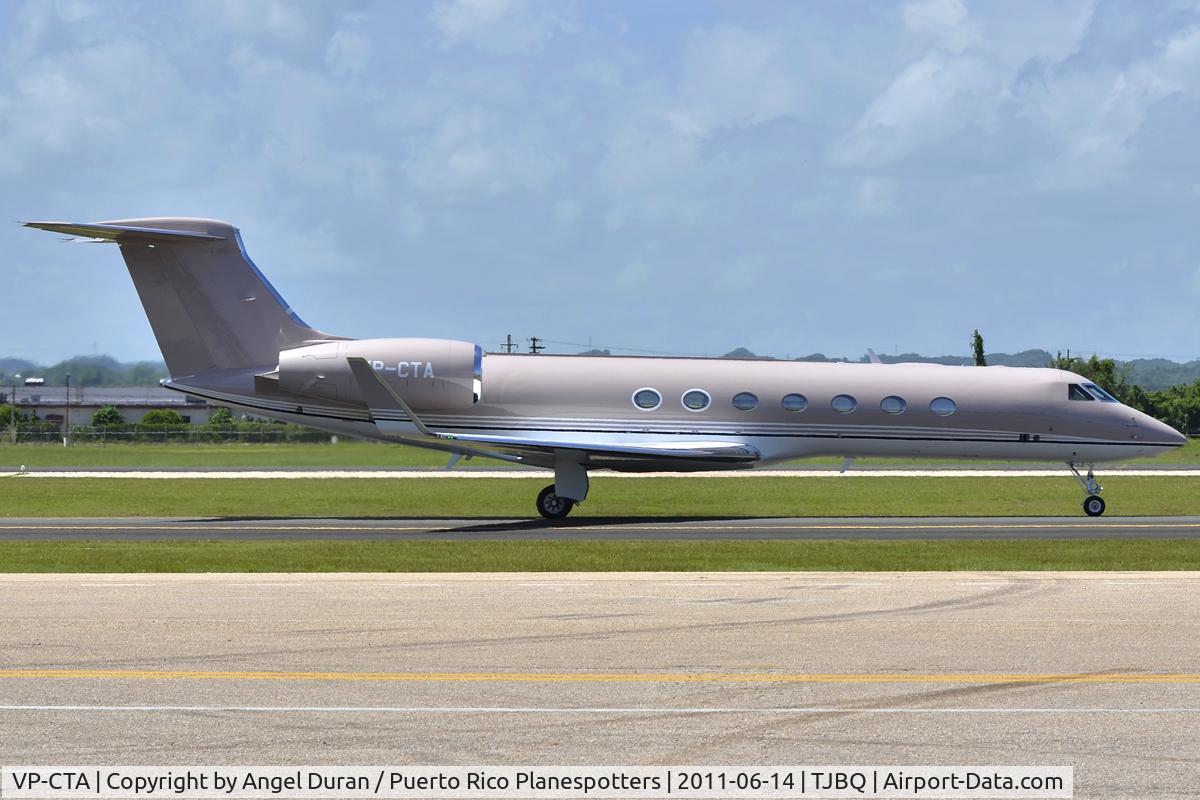 VP-CTA, 1999 Cessna 525A CitationJet CJ2 C/N 525A-0172, Landing @ TJBQ.
