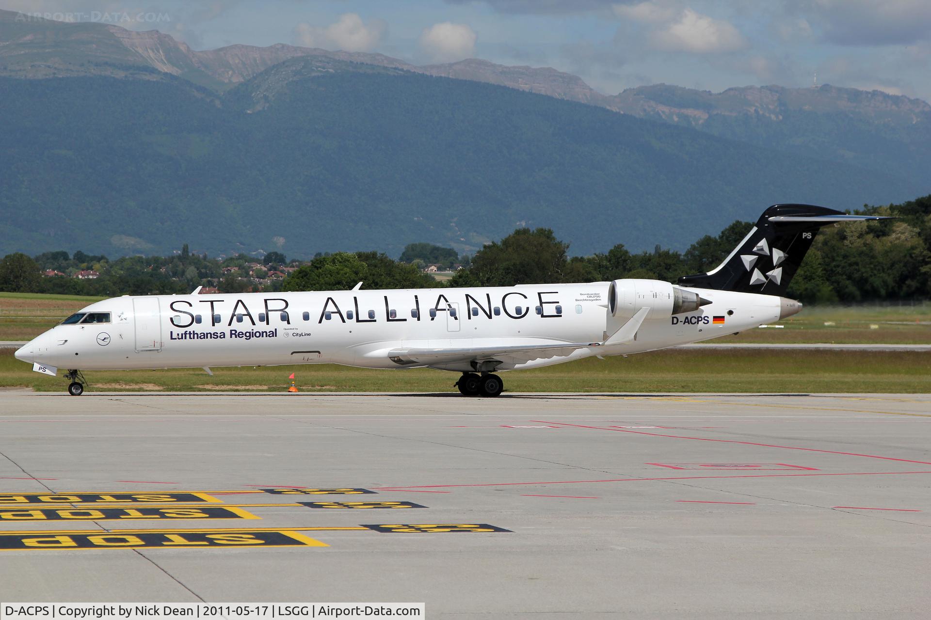 D-ACPS, 2003 Canadair CRJ-700 (CL-600-2C10) Regional Jet C/N 10100, LSGG/GVA