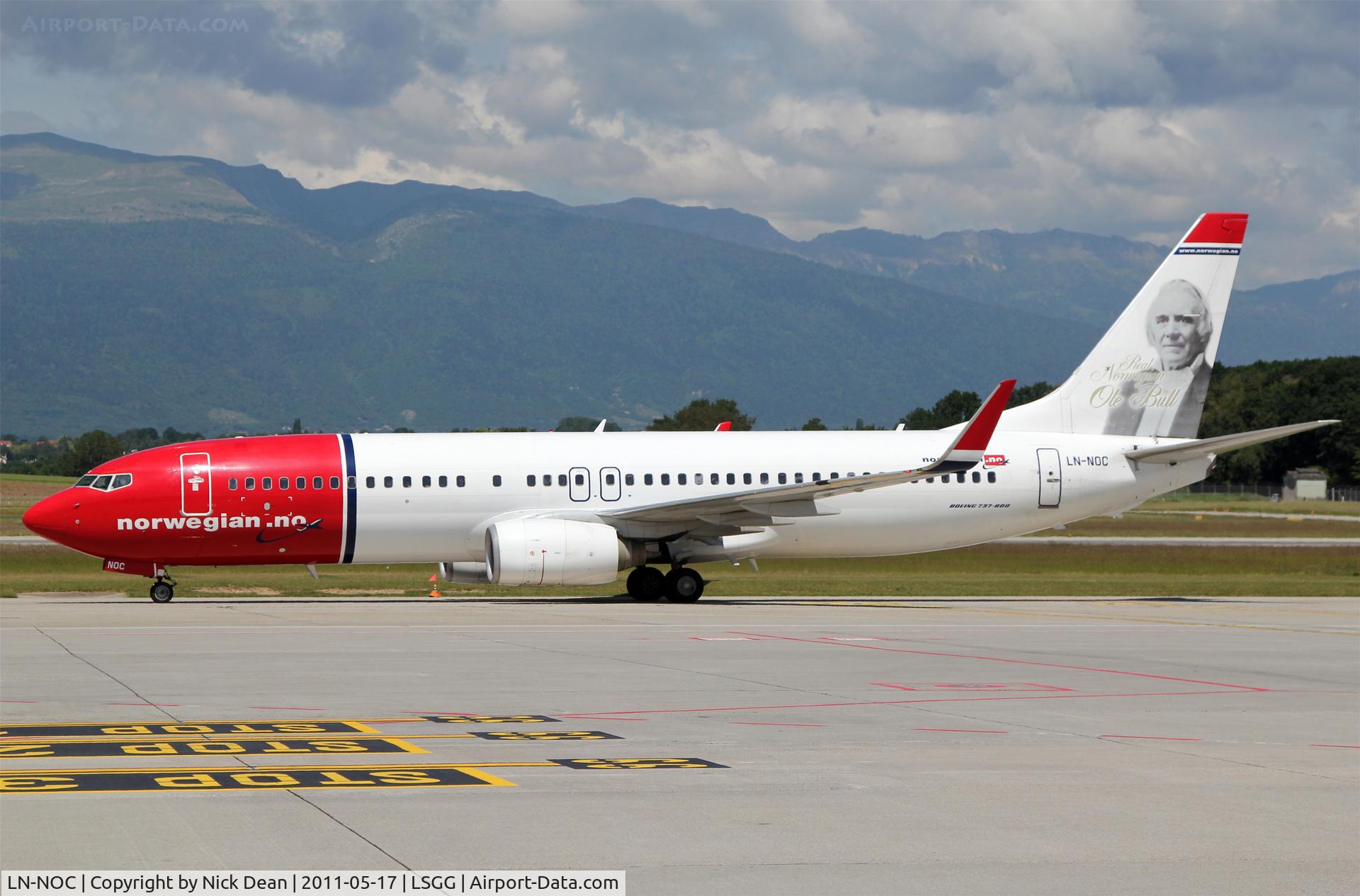 LN-NOC, 2001 Boeing 737-81Q C/N 30785, LSGG/GVA