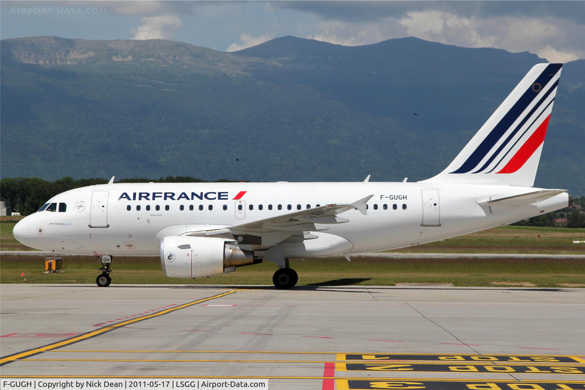 F-GUGH, 2004 Airbus A318-111 C/N 2344, LSGG/GVA