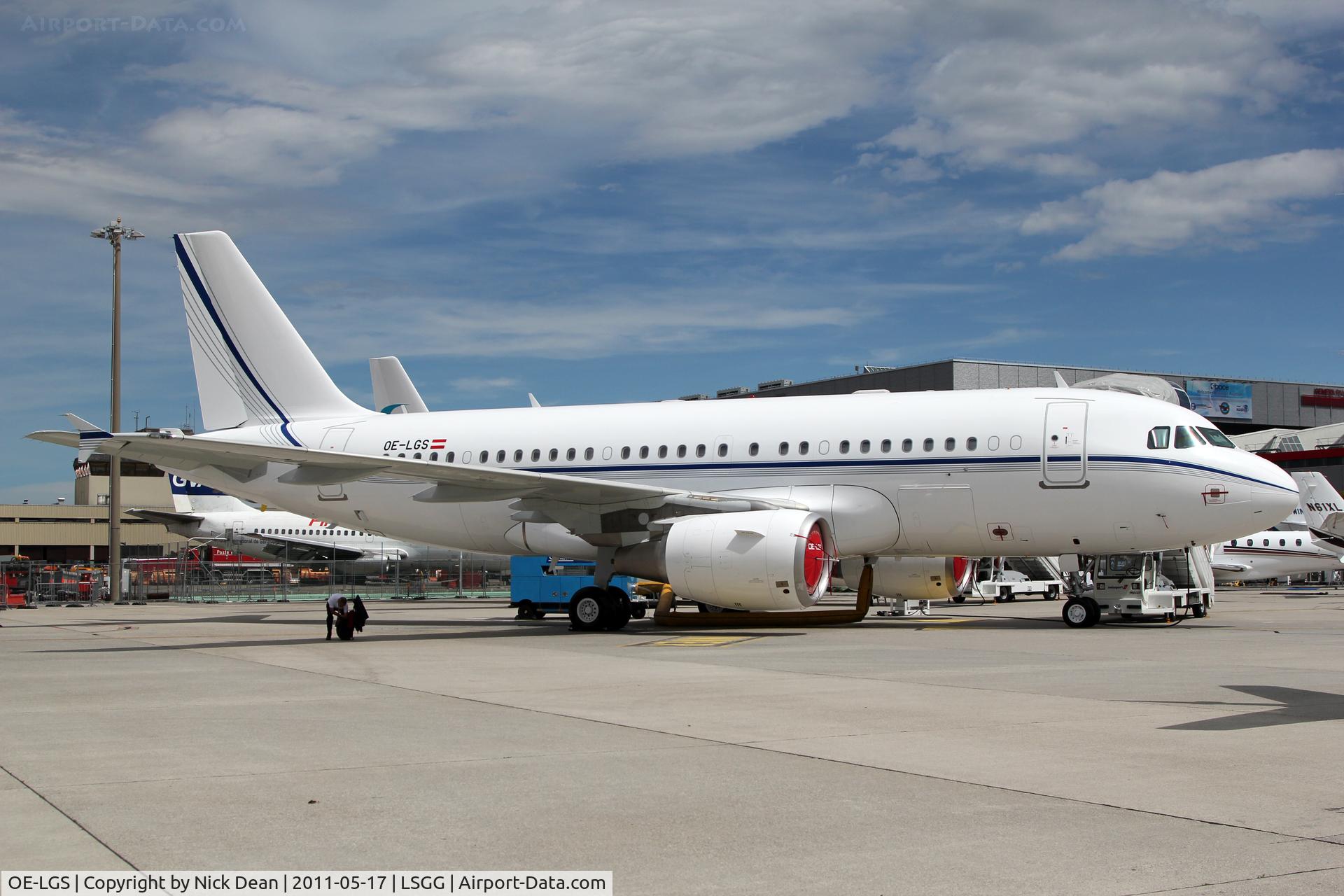 OE-LGS, 2007 Airbus A319-115C C/N 3046, LSGG/GVA