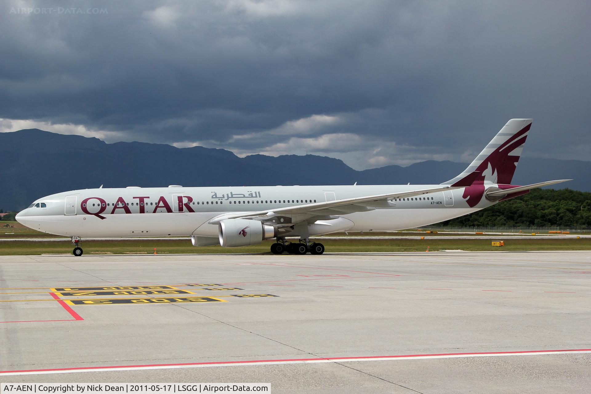 A7-AEN, 2008 Airbus A330-302 C/N 907, LSGG/GVA