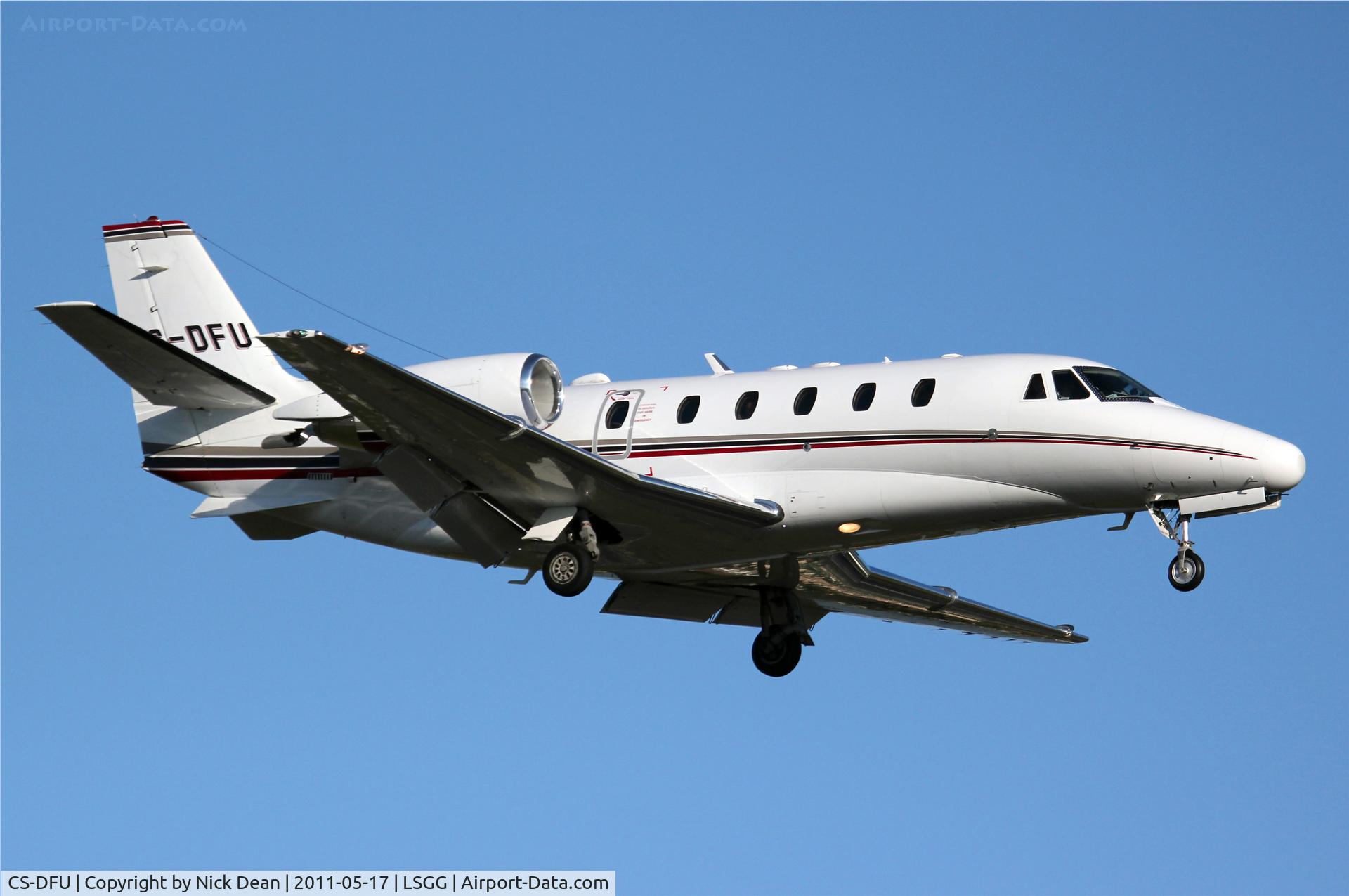 CS-DFU, 2004 Cessna 560XL Citation XLS C/N 560-5520, LSGG/GVA