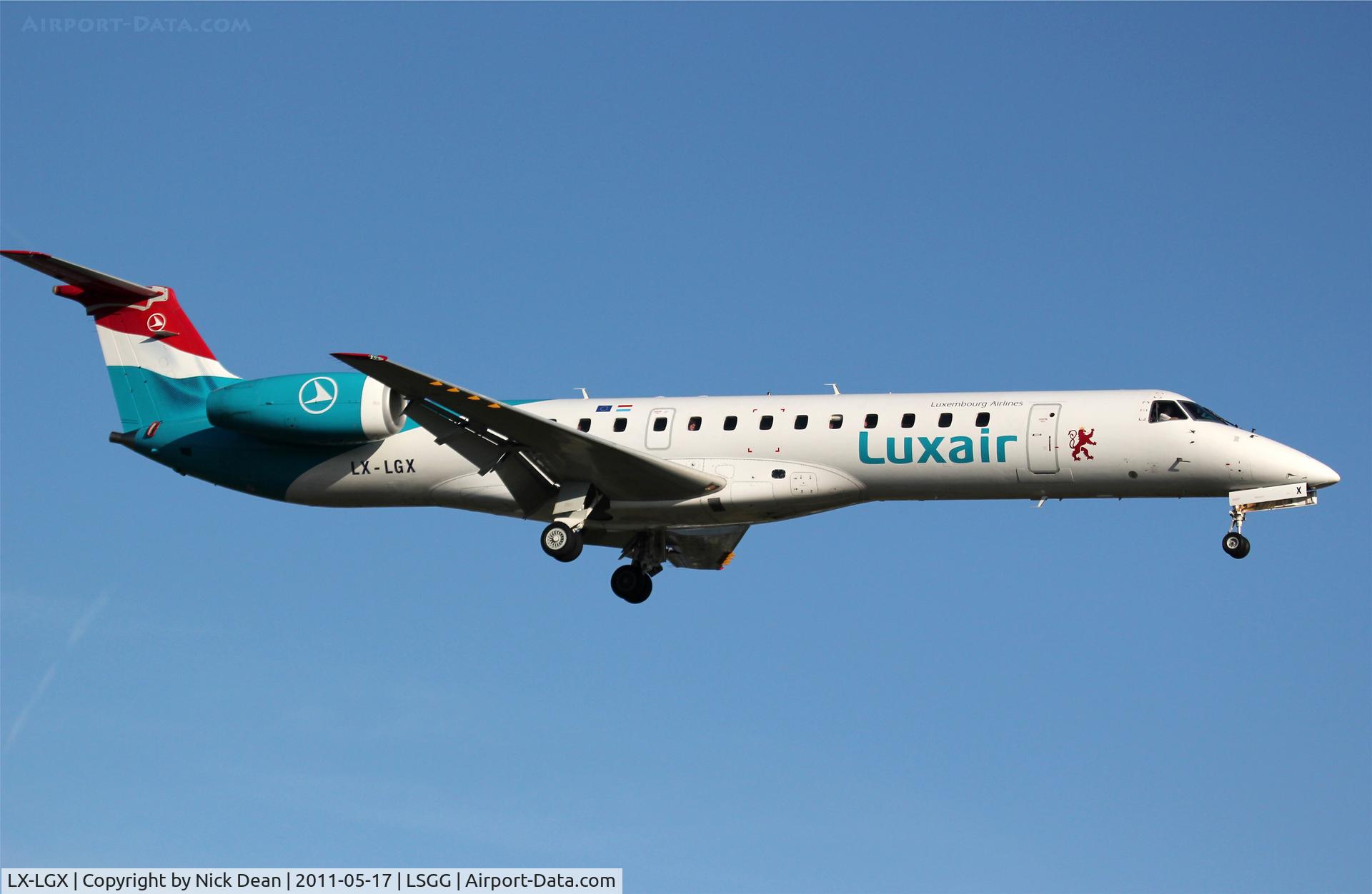 LX-LGX, 1999 Embraer EMB-145LU (ERJ-145LU) C/N 145147, LSGG/GVA