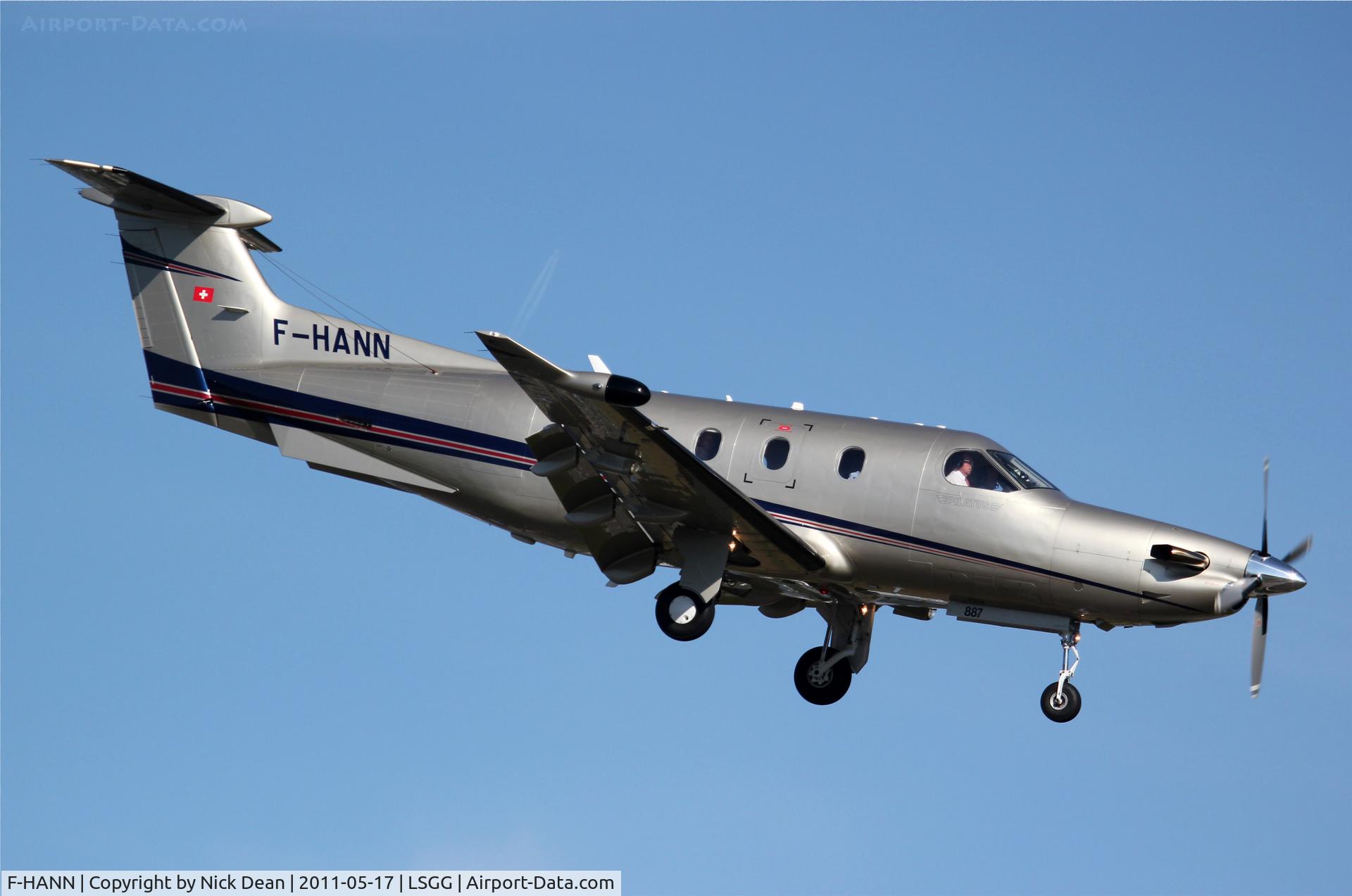 F-HANN, 2008 Pilatus PC-12/47E C/N 887, LSGG/GVA