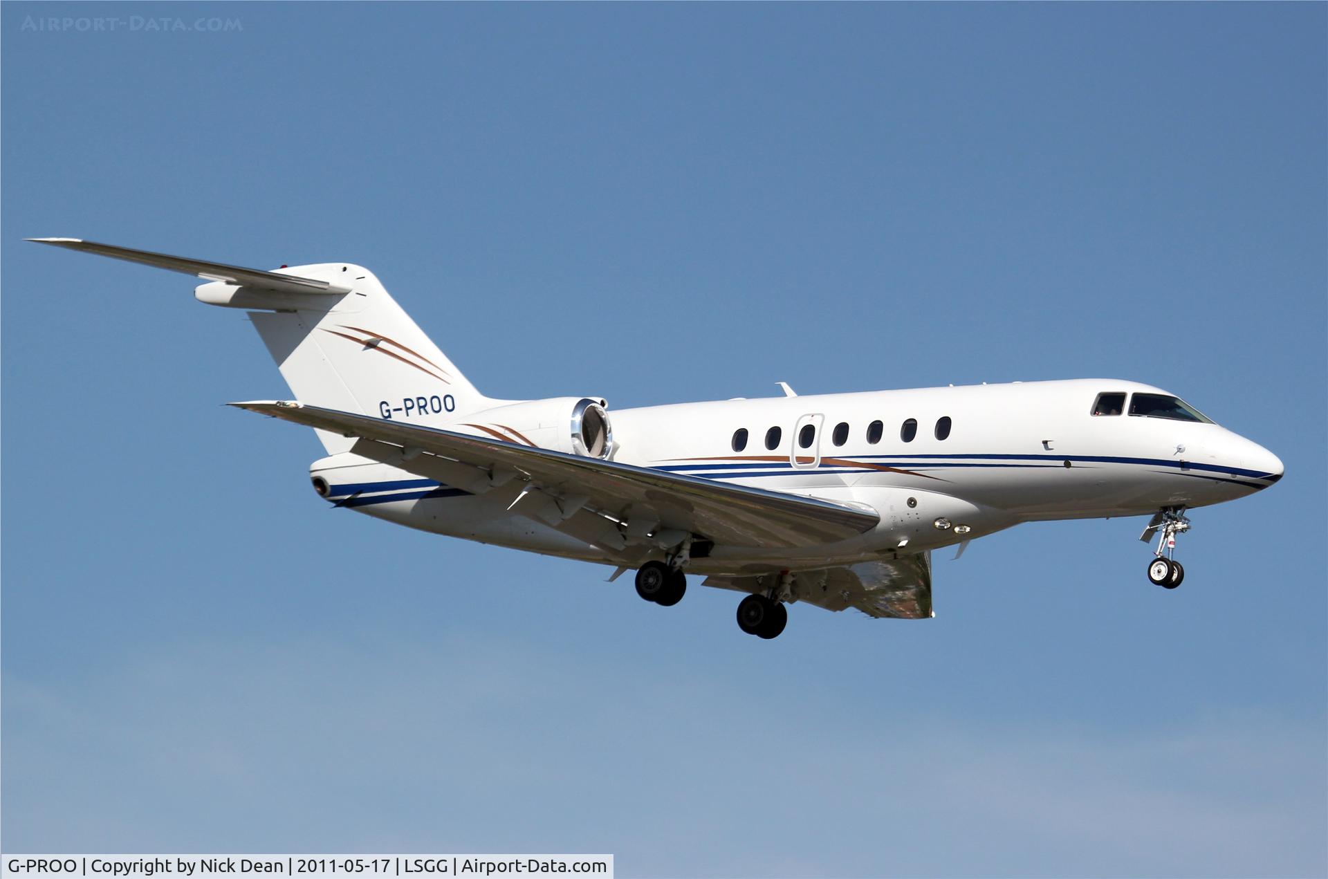 G-PROO, 2009 Hawker Beechcraft 4000 C/N RC-34, LSGG/GVA