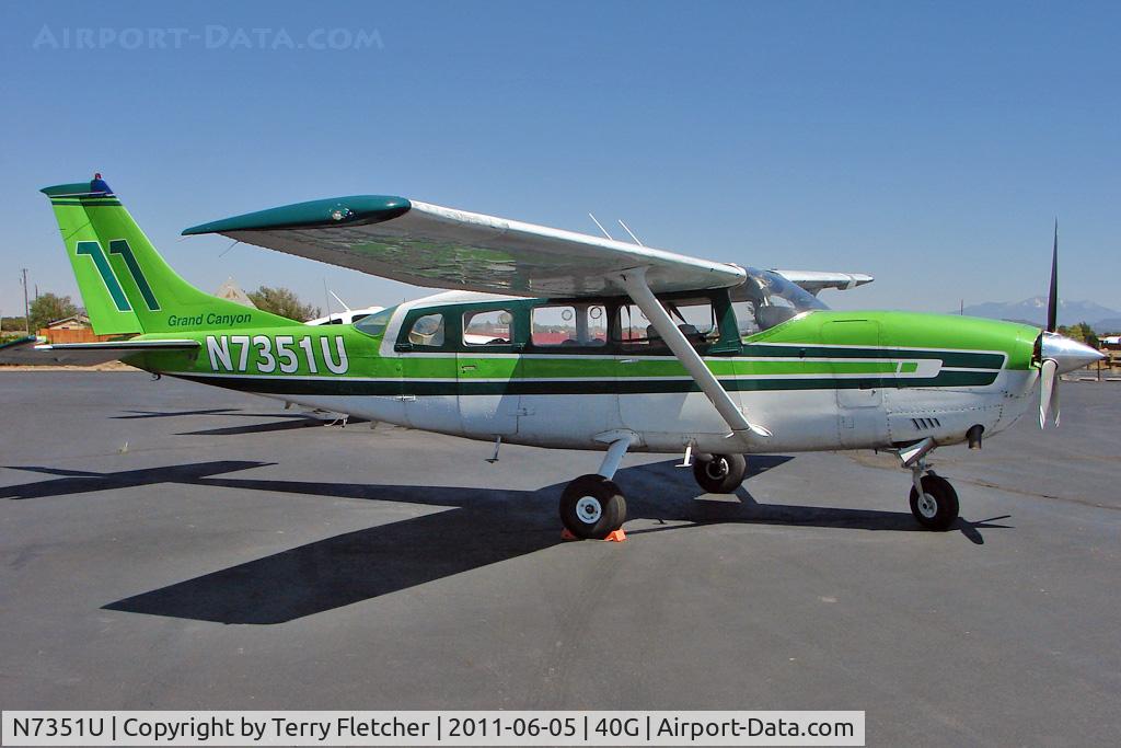 N7351U, 1977 Cessna T207A Turbo Stationair 7 C/N 20700415, 1977 Cessna T207A, c/n: 20700415 of Grand Canyon Airlines at Valle AZ