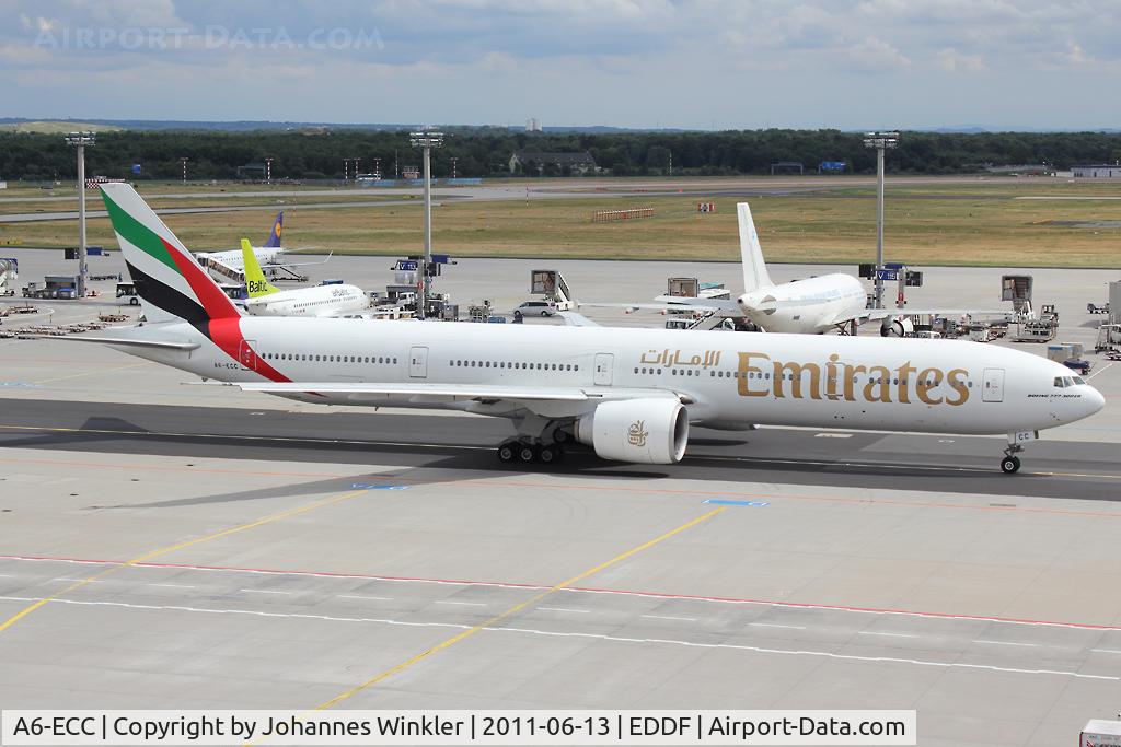 A6-ECC, 2007 Boeing 777-36N/ER C/N 33865, Emirates B777
