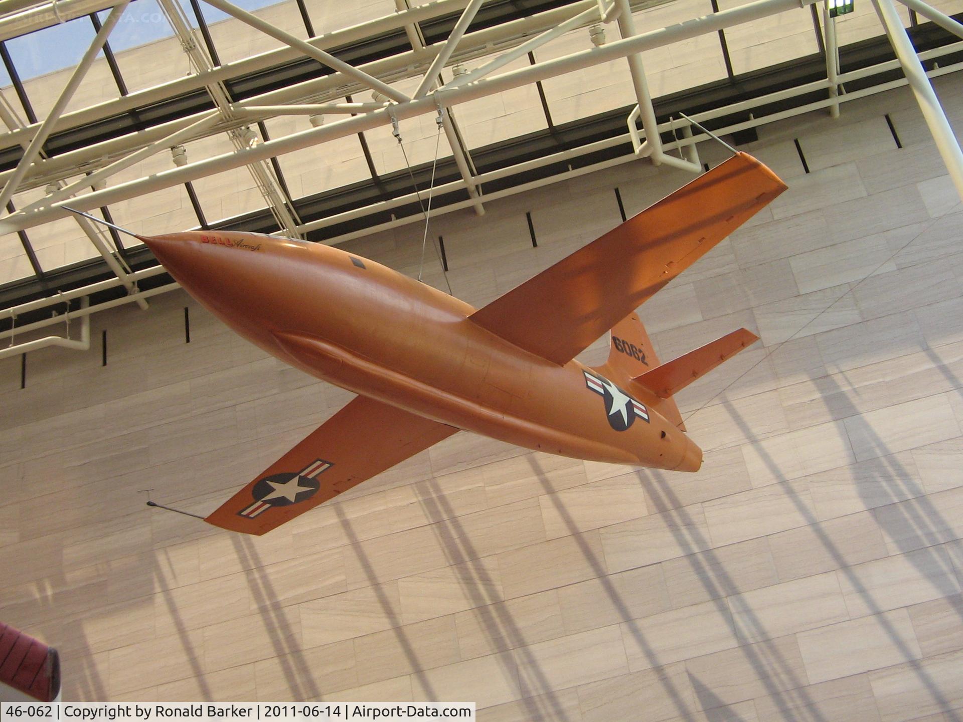 46-062, 1946 Bell X-1 C/N 001, National Air and Space Museum