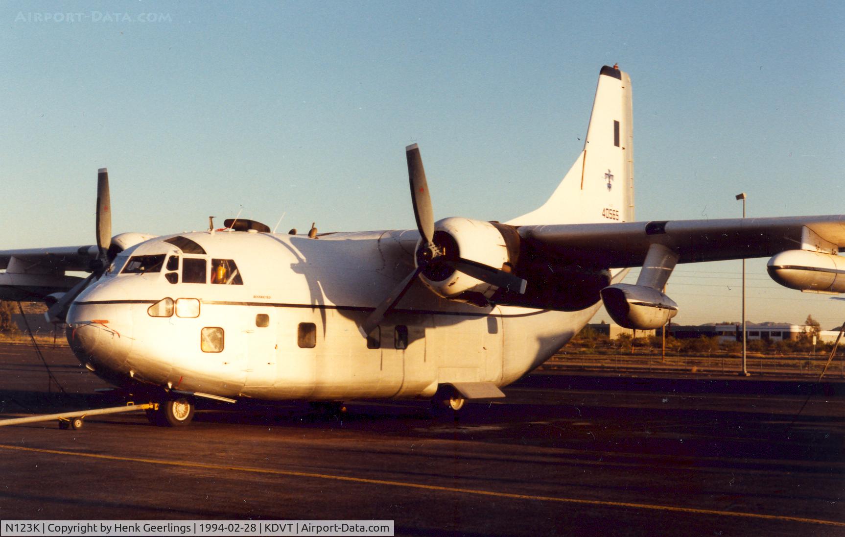 N123K, 1954 Fairchild C-123K Provider C/N 20014, Fairchild Provider