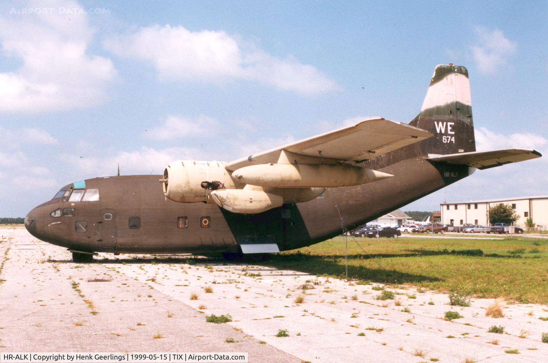 HR-ALK, 1954 Fairchild C-123K Provider C/N 20123, Provider
