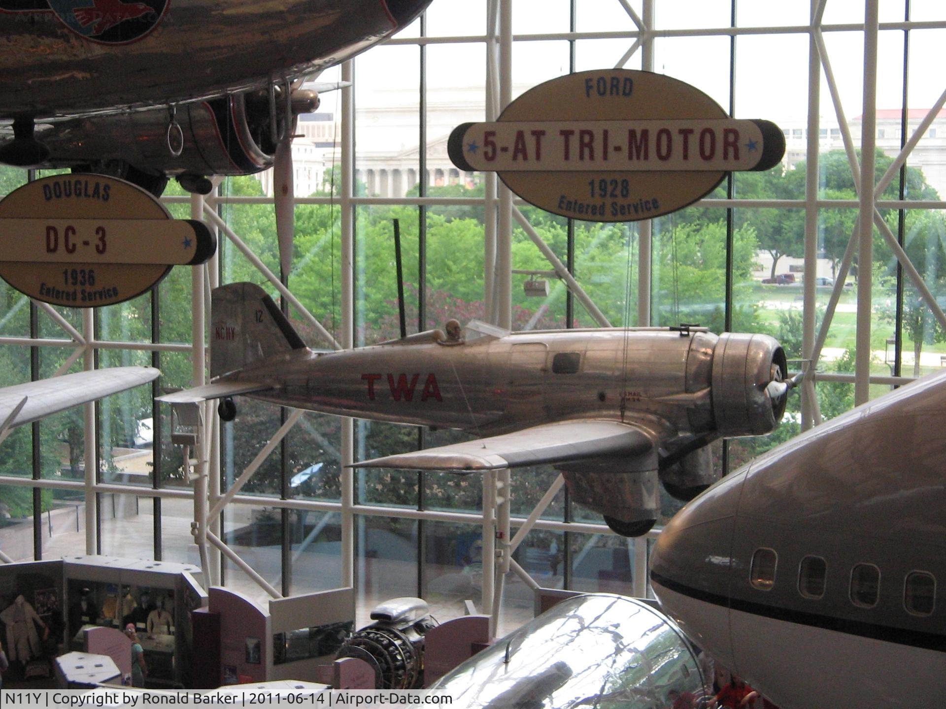 N11Y, 1930 Northrop 4A Alpha C/N 3, National Air and Space Museum