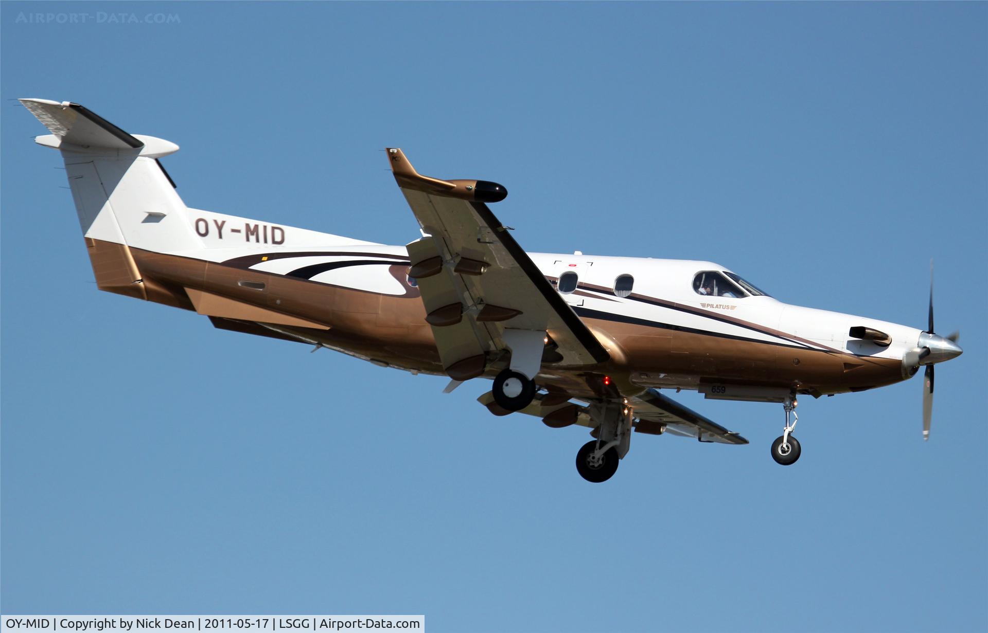OY-MID, 2005 Pilatus PC-12/45 C/N 659, LSGG/GVA