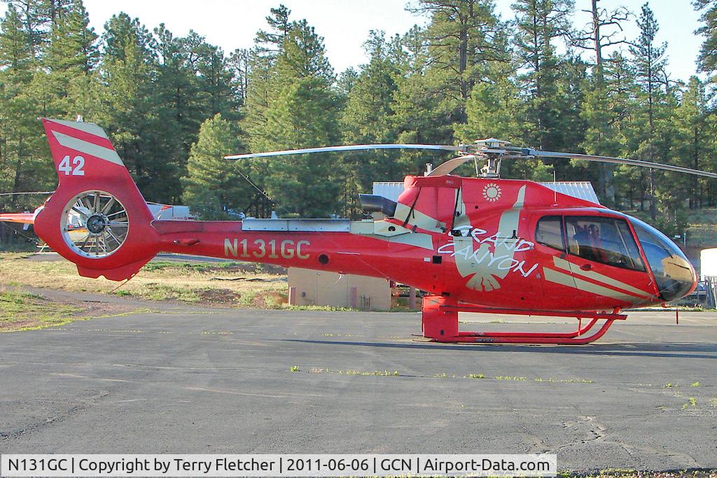 N131GC, 2003 Eurocopter EC-130B-4 (AS-350B-4) C/N 3691, 2003 Eurocopter EC 130 B4, c/n: 3691 at Grand Canyon