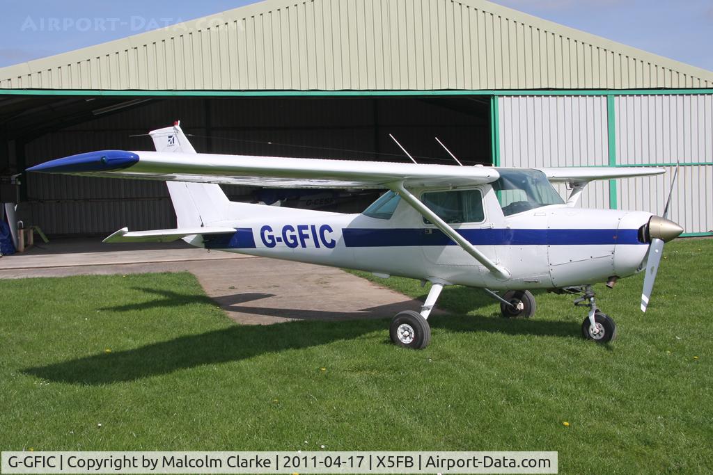 G-GFIC, 1978 Cessna 152 C/N 152-81672, Cessna 152 at Fishburn Airfield, UK in April 2011.