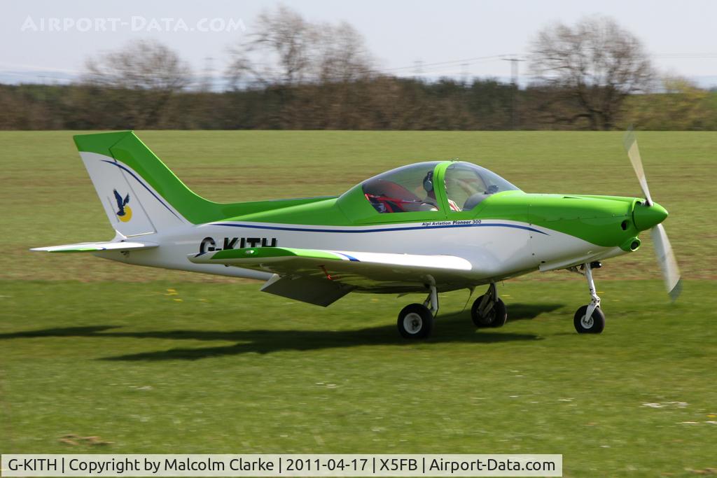 G-KITH, 2006 Alpi Aviation Pioneer 300 C/N PFA 330-14510, Alpi Aviation Pioneer 300 at Fishburn Airfield, UK in April 2011.